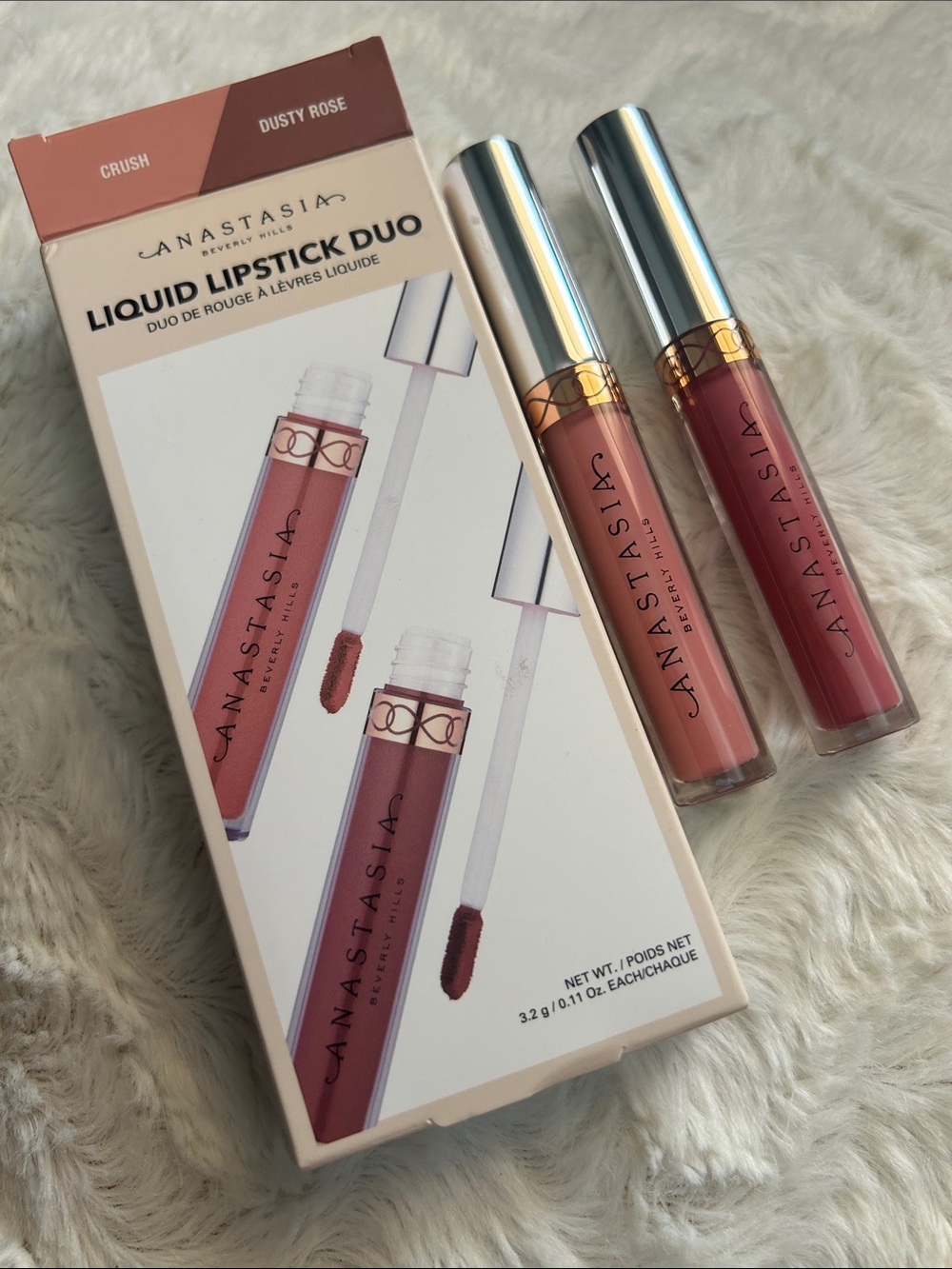 Anastasia Beverly Hills Liquid Lipstick Duo - Crush & Dusty Rose